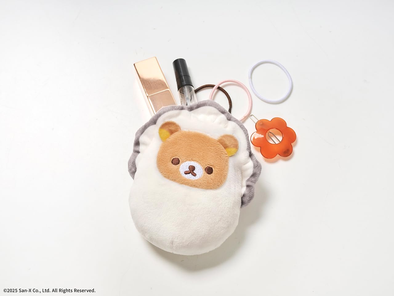 San-X | Rilakkuma Oyster Plush Toy Pouch BOOK