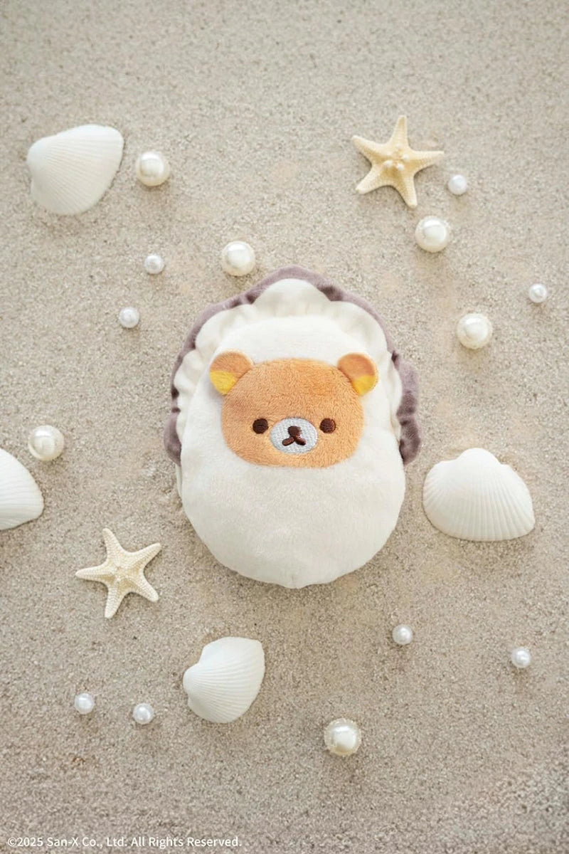 San-X | Rilakkuma Oyster Plush Toy Pouch BOOK