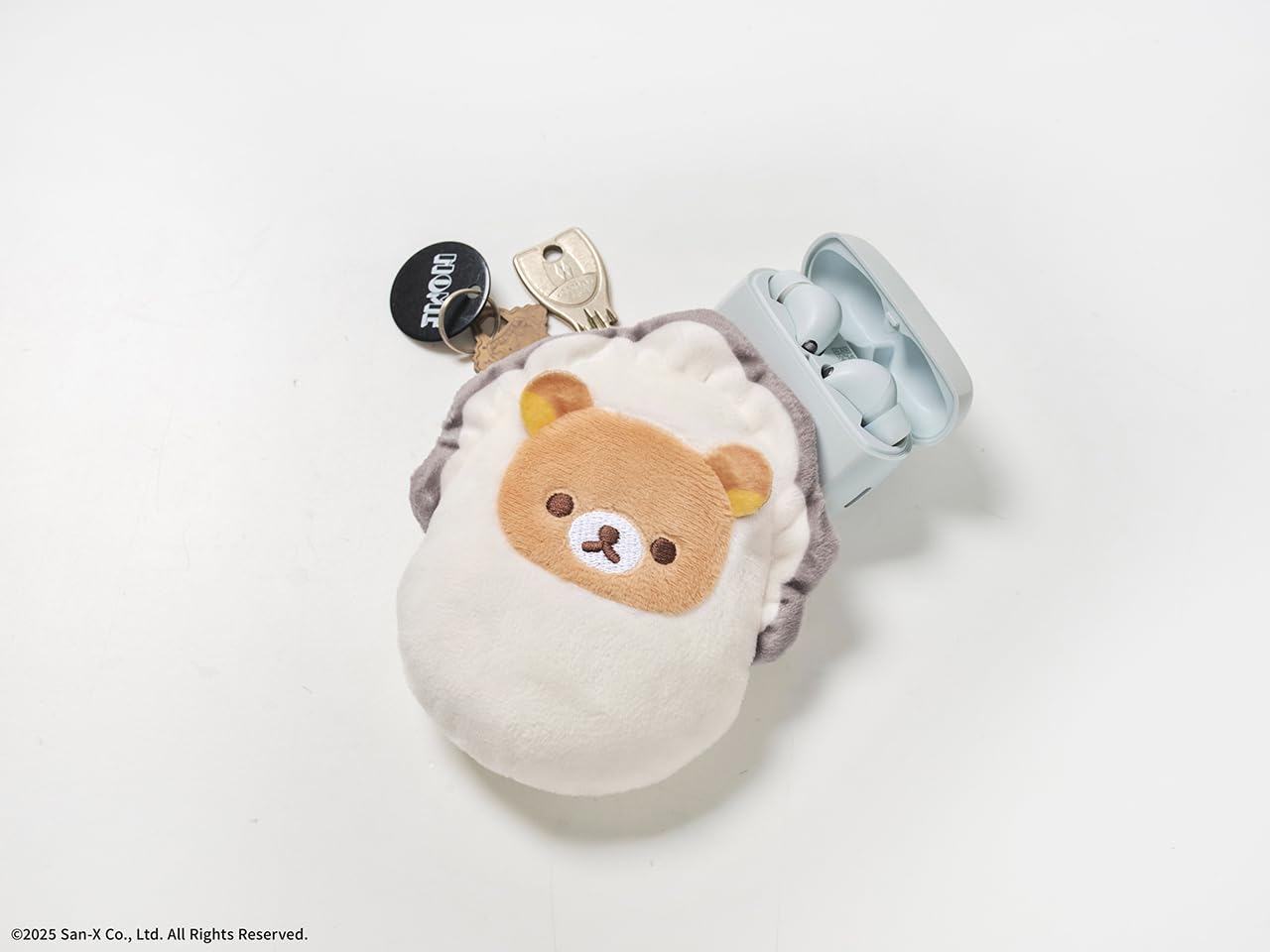 San-X | Rilakkuma Oyster Plush Toy Pouch BOOK