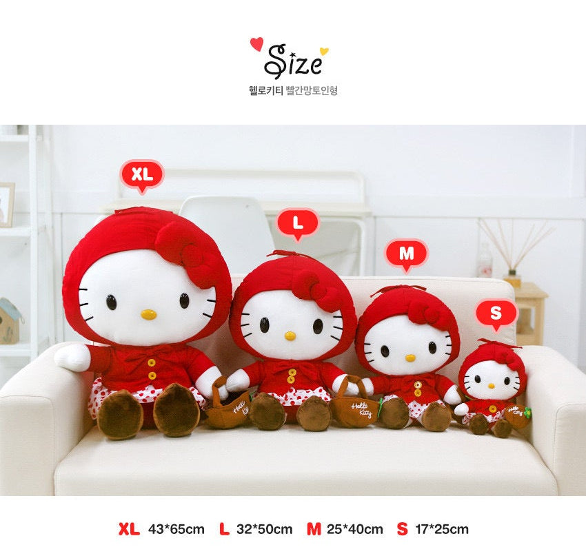 Sanrio Korea | Sanrio Hello Kitty Red Cap Plush Toy