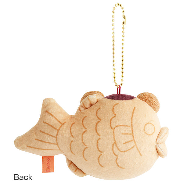 San-X | Rilakkuma Regional Taiyaki Rilakkuma Hanging Plush Toy