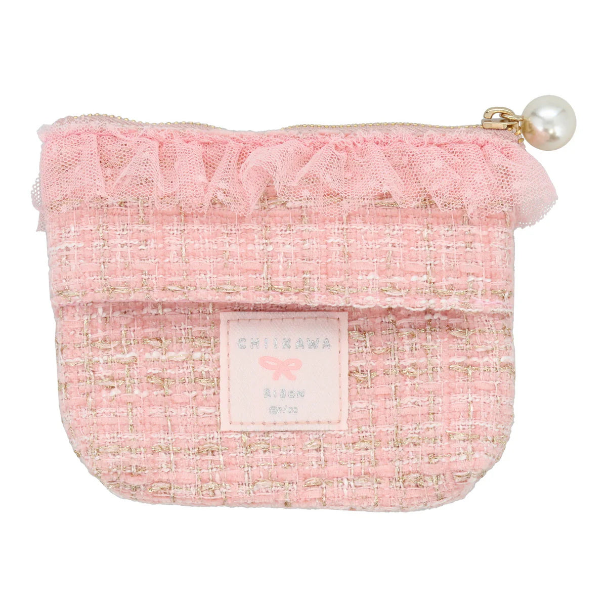 Chiikawa | 'Chiikawa Ribbon Tweed Tissue Pouch - Chiikawa