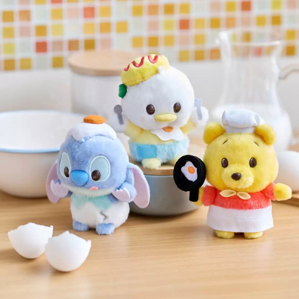 Disney Store JP | Egg Urupocha-Chan Plush Toy - Pooh