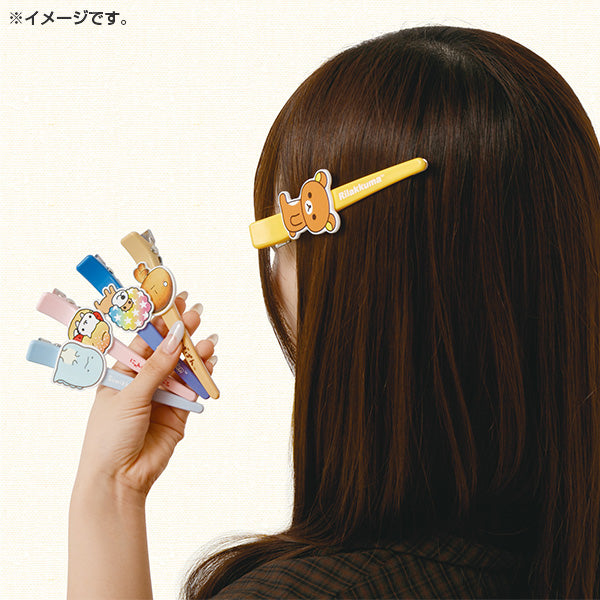 San-X | Rilakkuma Long Hair Clip - Rilakkuma FE45105