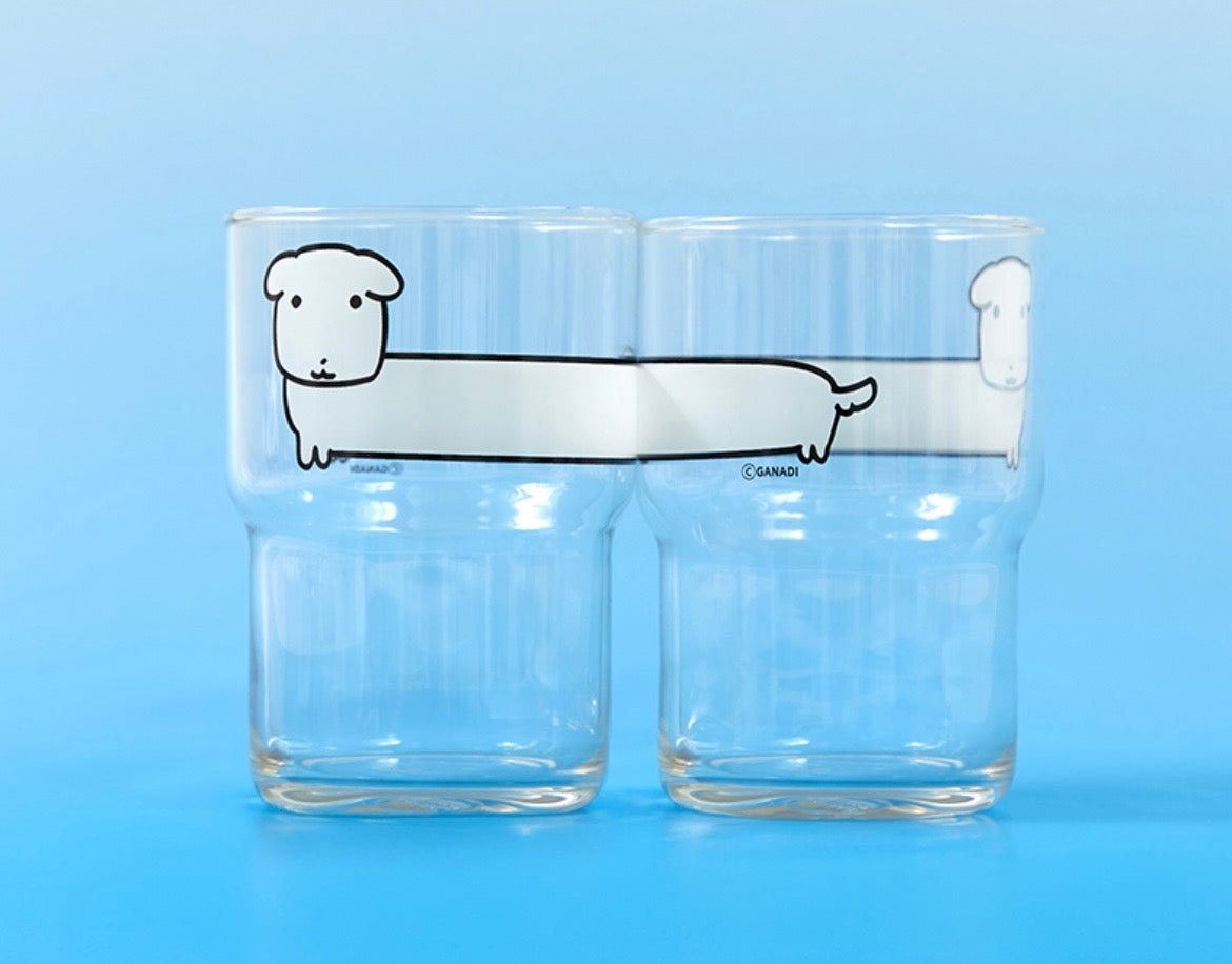 Ganadi | Ganadi Glass Cup And Coaster Set