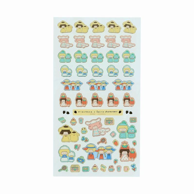Sanrio | Mizutama x Sanrio Characters Sticker Sheet