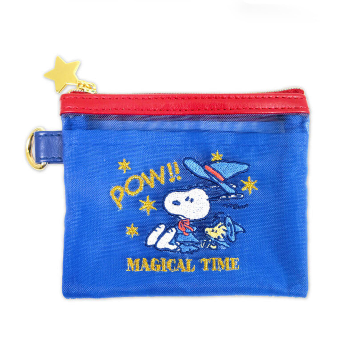 PEANUTS | Snoopy Town Magical Halloween Embroidered Mesh Pouch S