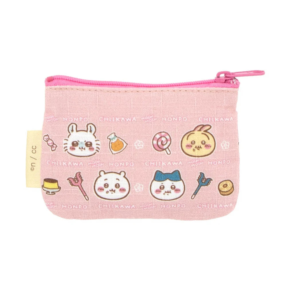 Chiikawa's | Chiikawa Mogumogu Honpo | Fushimi Inari Taisha Limited | Mini Coin Purse With Pocket - Western Confectionery