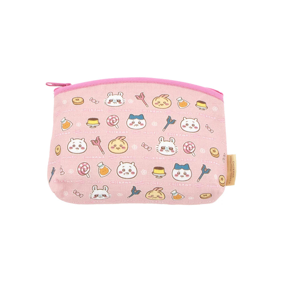 Chiikawa's | Chiikawa Mogumogu Honpo | Fushimi Inari Taisha Limited | Bottom-sewn Pouch - Western Confectionery