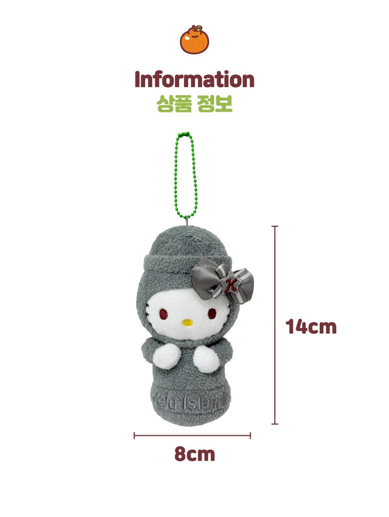 Sanrio Korea | Sanrio Hello Kitty Jeju Island Limited Dolhareubang Plush Keychain
