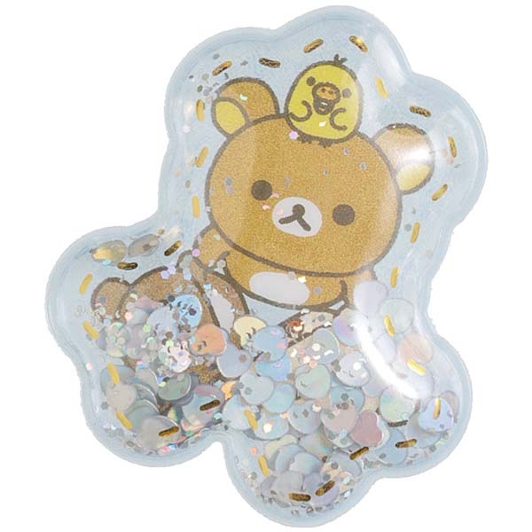 San-X | Rilakkuma Sparkling Bubble Sticker Sheet - Rilakkuma Standard