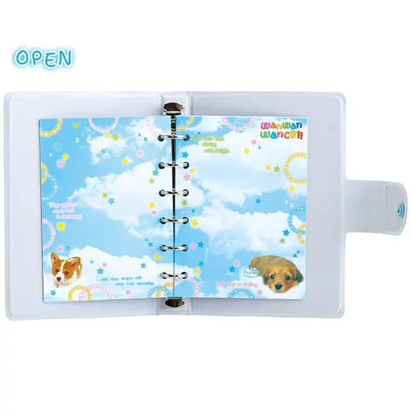 San-X | Heisei Retro Wanwan Wanko Funifuni Sticker Binder - A