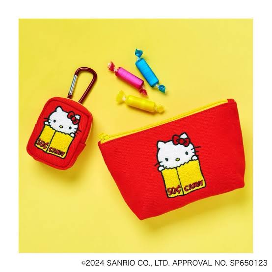Sanrio | Hello Kitty 50th Anniversary | Hello Kitty Museum Exhibition Limited - Sagara Embroidery Pouch