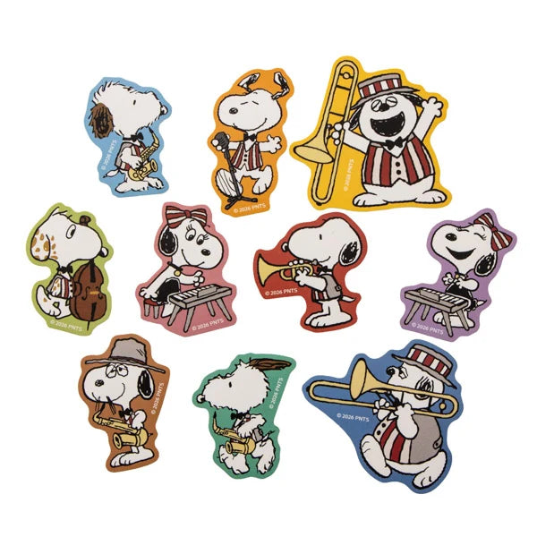 PEANUTS | Snoopy Music Party! Series Sticker Pack