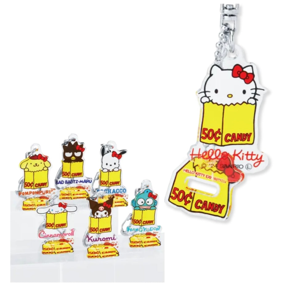 Sanrio | Hello Kitty 50th Anniversary | Hello Kitty Museum Exhibition Limited - Acrylic Figure Stand Keyring