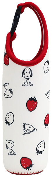 PEANUTS | Snoopy Strawberry Plastic Bottle Cover 600