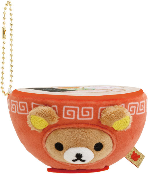 San-X | Rilakkuma Chinese Series! More Chinese Hanging Plush Toy - Rilakkuma Tonkotsu Ramen MO87501