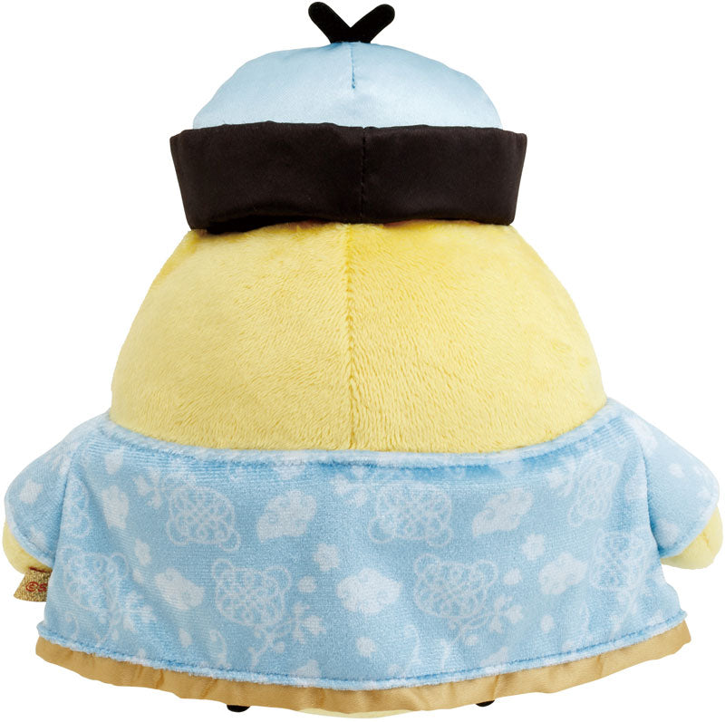 San-X | Rilakkuma Chinese Series! Rilakkuma Asumite Plush Toy - Kiiroitori in Chinese Costume MO88101