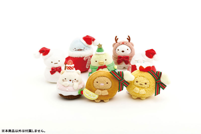 San-X | Sumikko Gurashi Christmas Assorted Hand-held Tenori Plush Toy MO76201