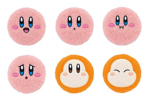 Kirby of the Stars Japan | Kirby Fluffy Badges Collection (All 6 Types)