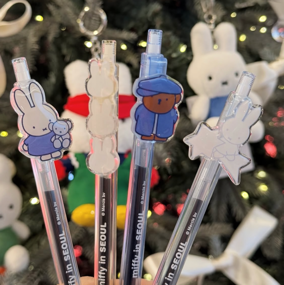 Miffy Korea | Miffy In Seoul Denim Edition Acrylic Pen