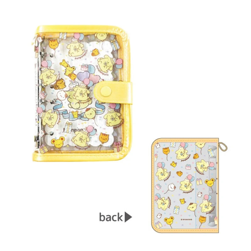 Sanrio | Sanrio PompomPurin 30th Anniversary Clear Seal Binder - Yellow