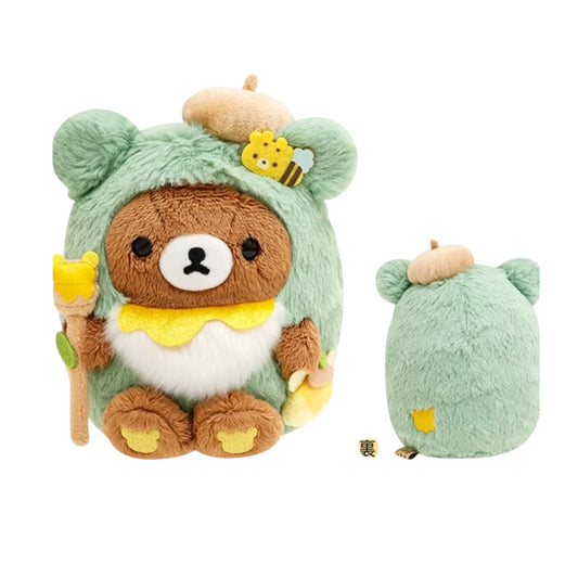 San-X | Rilakkuma 20th Anniversary Celebration and Adult Ceremony | Chairoikoguma Forest Plush Toy MO51701