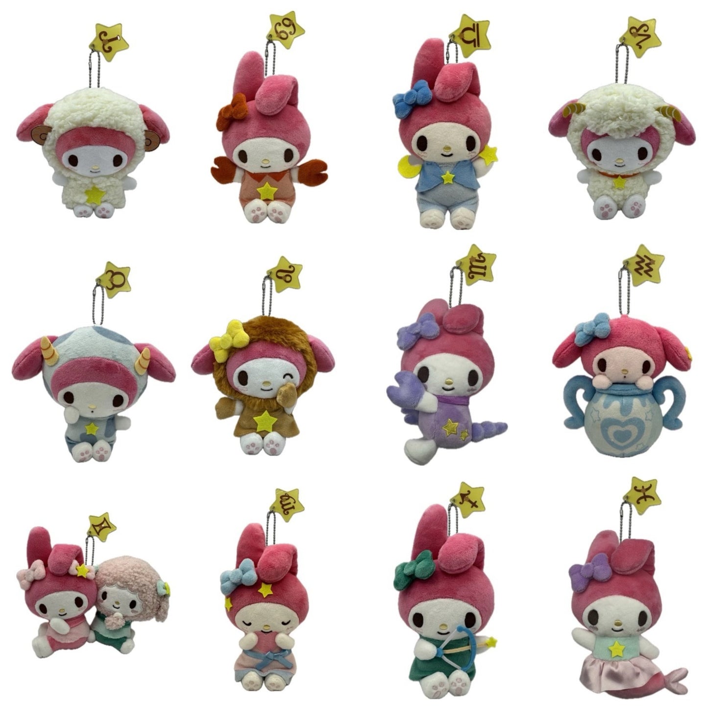 Sanrio Avail | 12 Zodiac Star Sign Collection Mascot Charm - My Melody