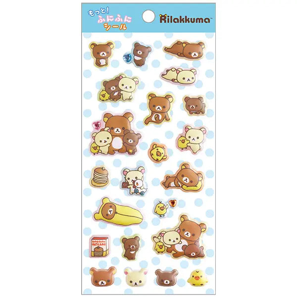 San-X | San-X Universe Funifuni Sticker Sheet - Rilakkuma