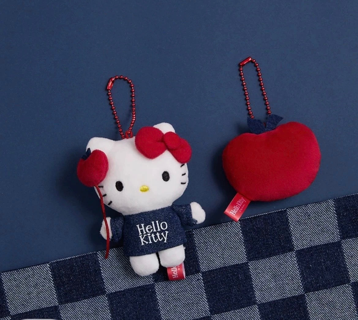 Sanrio CHN | Sanrio x Miniso Limited Hello Kitty Apple Mascot Holder Twin Pack