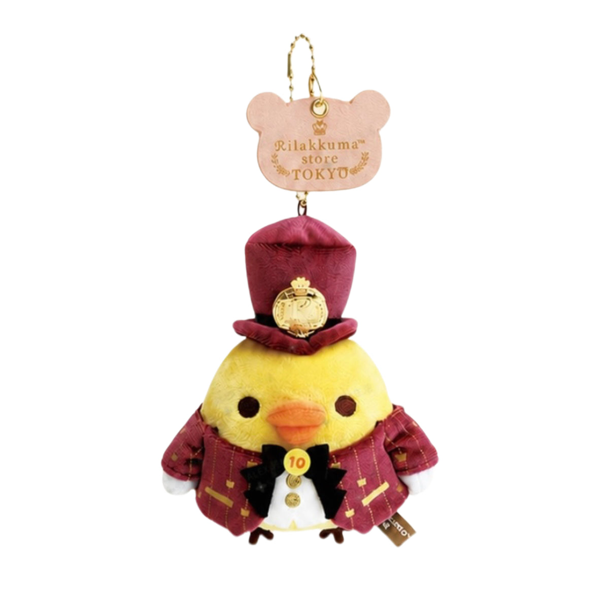 San-X | Rilakkuma Store Limited Tokyo Station Hanging Plush Toy - Kiiroitori