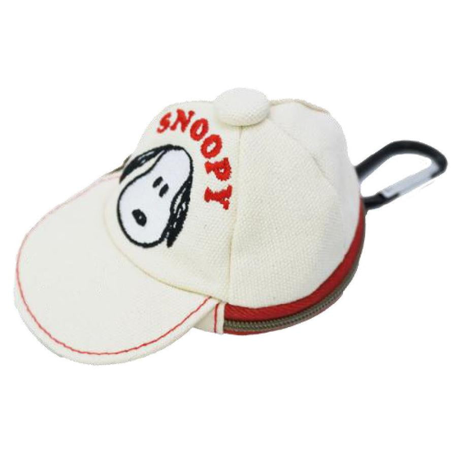 PEANUTS | Snoopy Mini Cap Pouch - Ivory