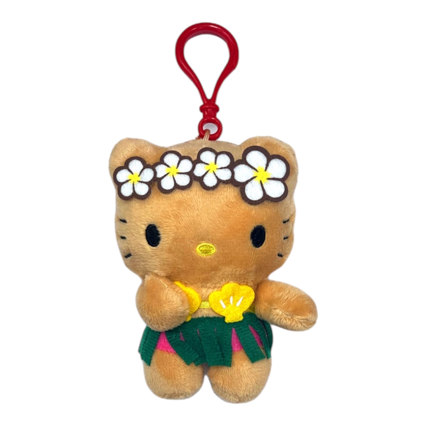 Sanrio | Guam & Saipan Limited | Hello Kitty® Plush 4" w/ Strap - Hula Kiss