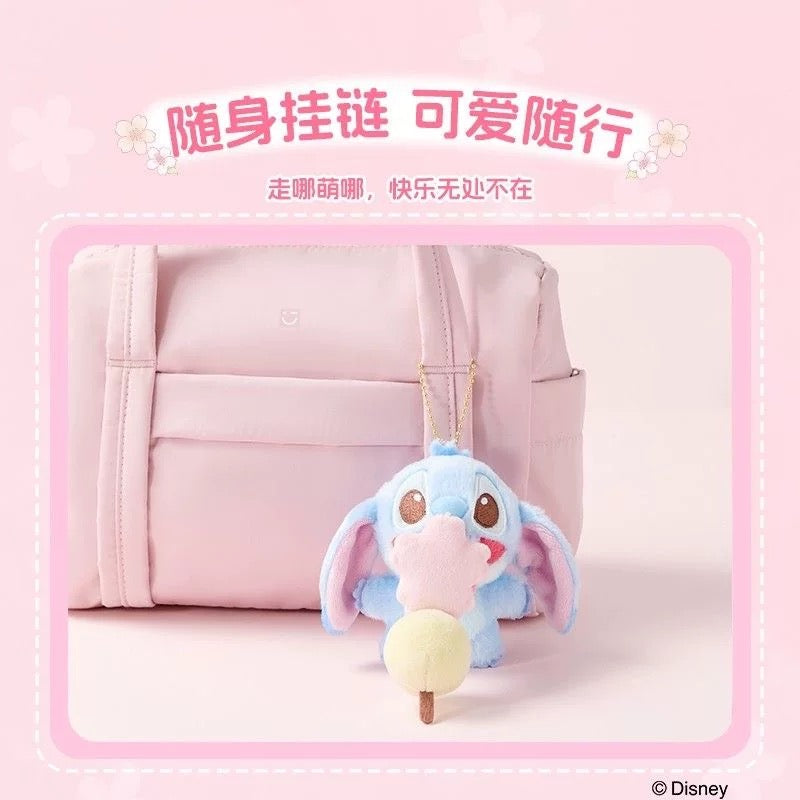 Miniso x Disney | Stitch Sakura Magnet Mascot Twin Pack with Ball Chain