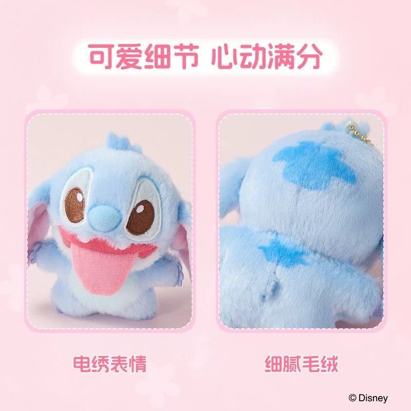 Miniso x Disney | Stitch Sakura Magnet Mascot Twin Pack with Ball Chain