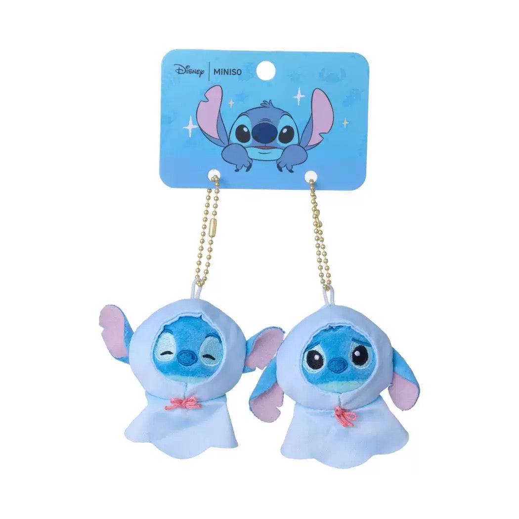 Miniso x Disney | Stitch Teru Teru Bozu Mascot Twin Pack with Ball Chain - Stitch