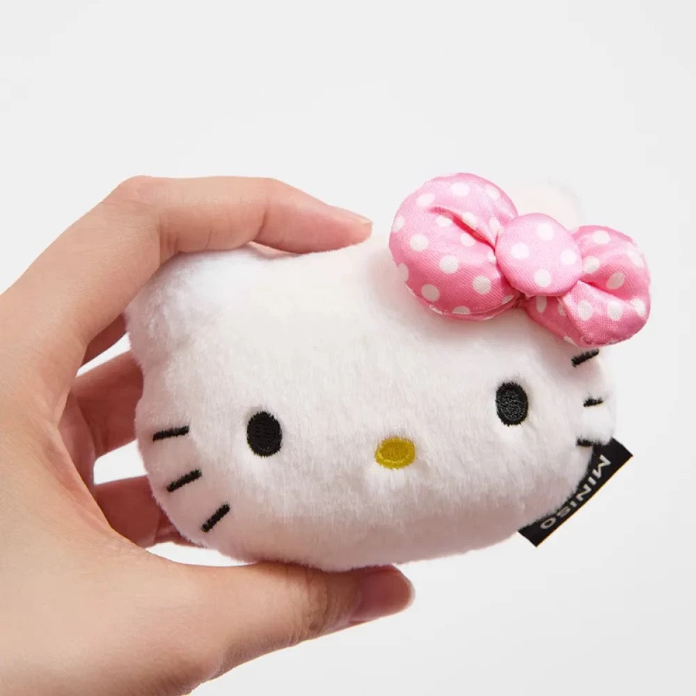 Miniso x Sanrio | Hello Kitty Heart Mascot Twin Pack with Ball Chain