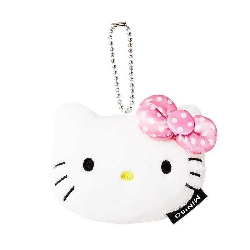 Miniso x Sanrio | Hello Kitty Heart Mascot Twin Pack with Ball Chain