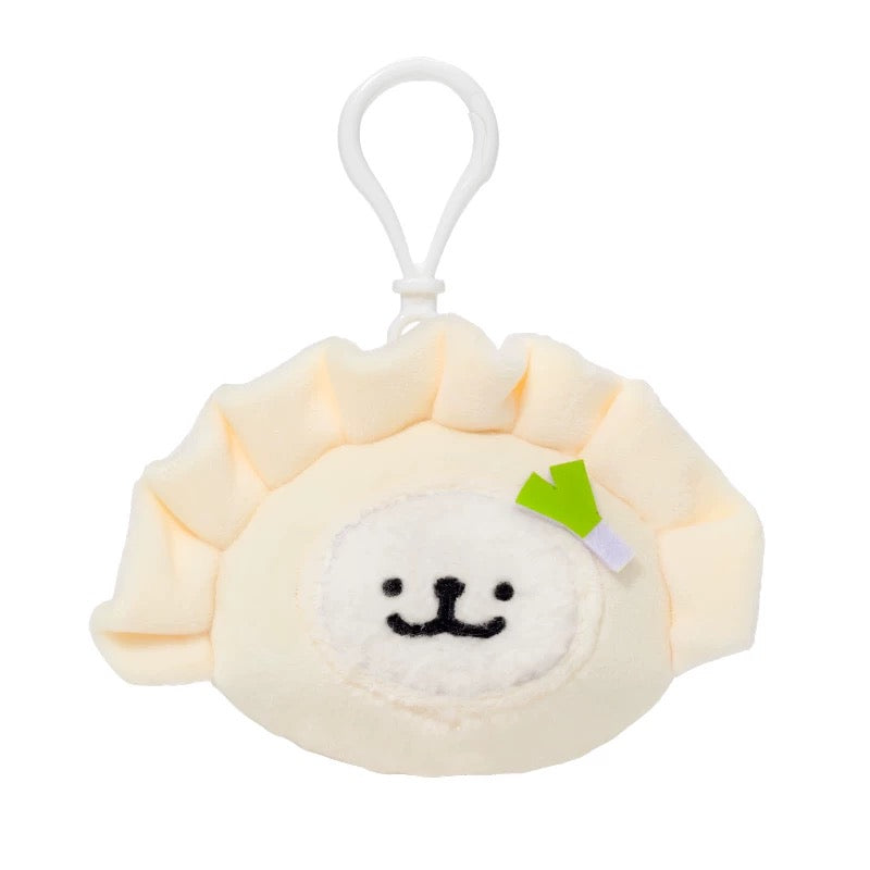 Maltese CHN | Maltese Line Puppy Dim Sum Plush Pendant - Little Golden Dumpling