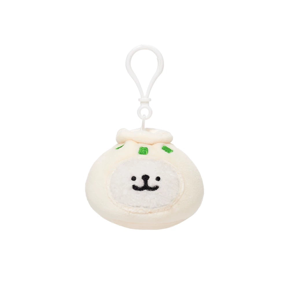 Maltese CHN | Maltese Line Puppy Dim Sum Plush Pendant - Little Golden Dumpling