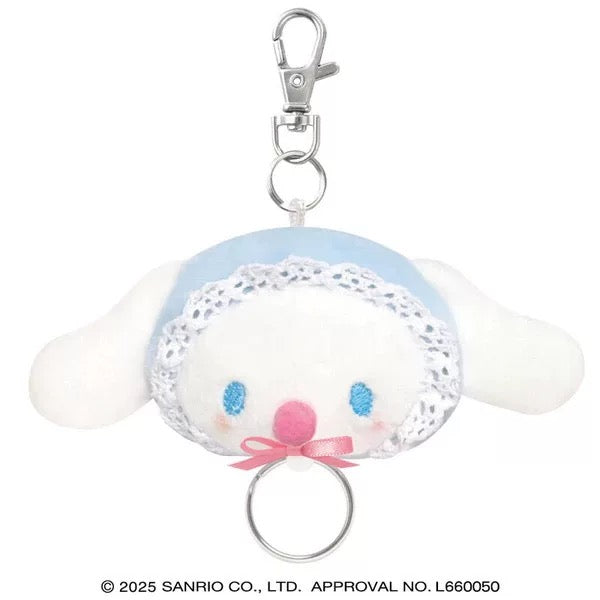Sanrio | Sanrio Characters Baby Version Mascot Keychain With Reel - Cinnamoroll