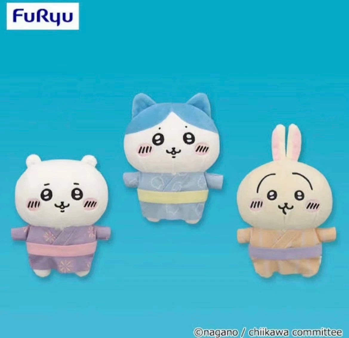 FuRyu Chiikawa | Chiikawa Bath Kimono Plush Toy