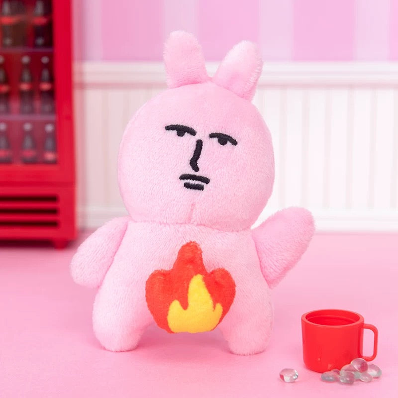 MY FRIEND RABBIT | Pink Rabbit On Fire Mascot Holder