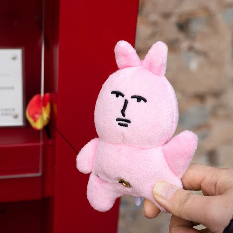 MY FRIEND RABBIT | Pink Rabbit On Fire Mascot Holder
