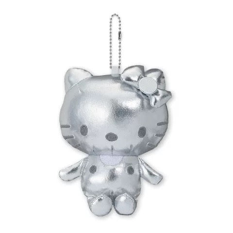 Sanrio Avail | Hello Kitty White & Shinny Mascot Charm - Silver