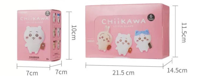 Miniso x Chiikawa | Chiikawa Plush Magnet Blind Box (6 Types)