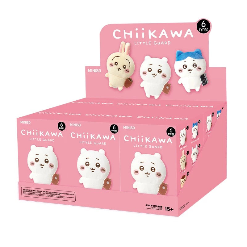 Miniso x Chiikawa | Chiikawa Plush Magnet Blind Box (6 Types)
