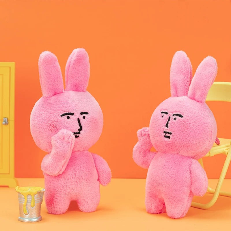 MY FRIEND RABBIT | Pink Rabbit Mascot Keychain
