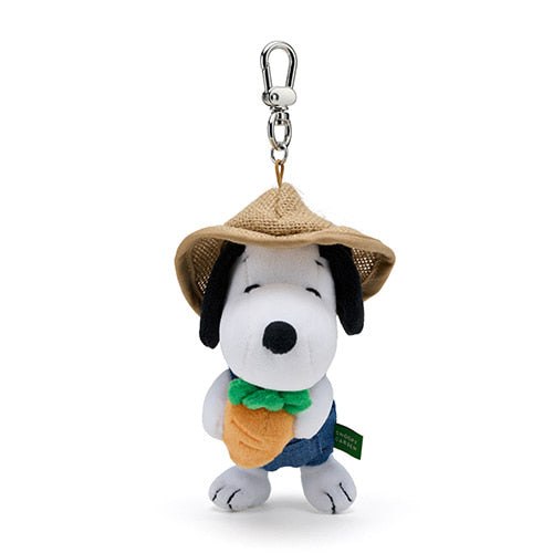 PEANUTS | SNOOPY GARDEN Korea | Gujwa Carrot Farmer Snoopy Doll Keyring