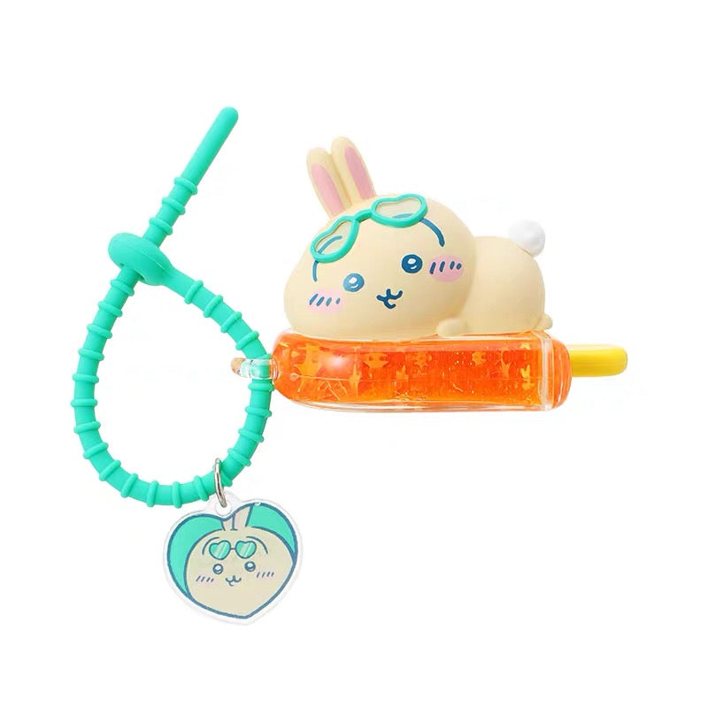 Miniso x Chiikawa | Chiikawa Summer Day Series Ice Cream Quicksand Pendant Charm